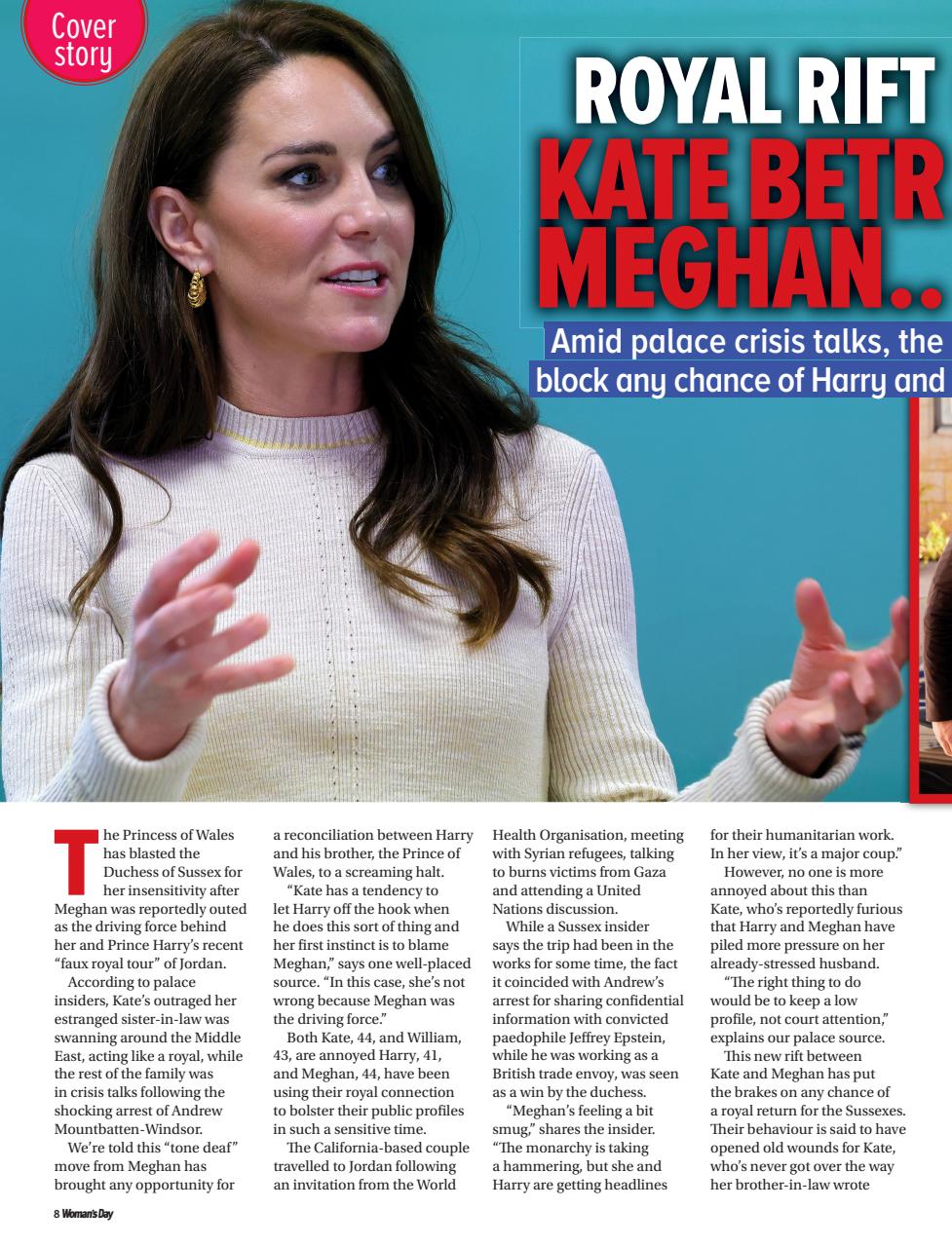 Woman's Day NZ Preview Pages