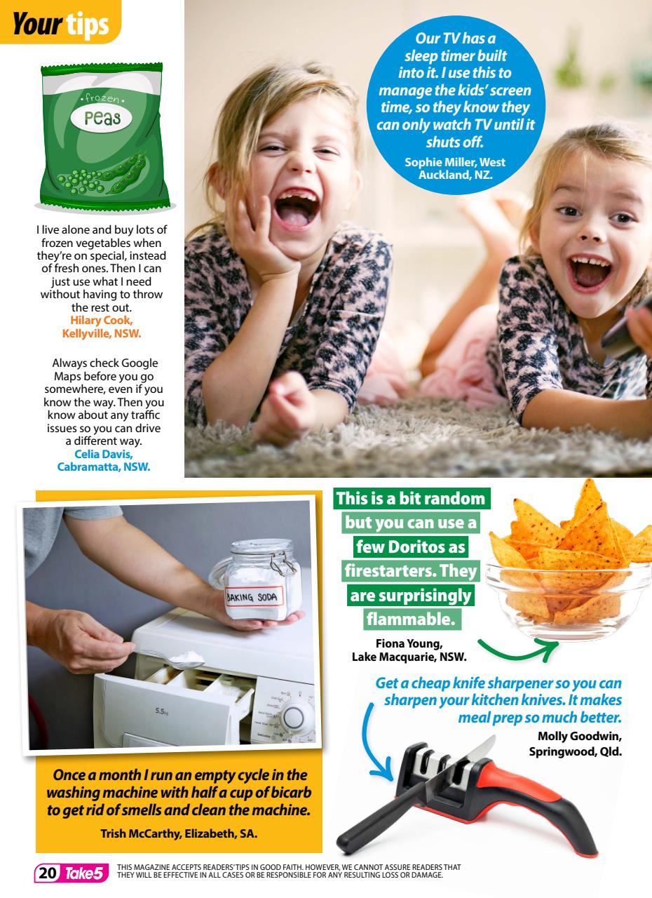 Take 5 Preview Pages