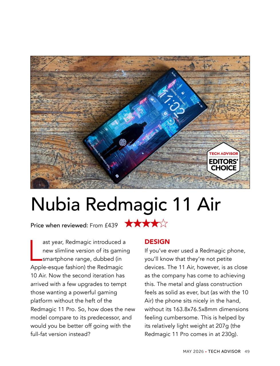 Tech Advisor Preview Pages