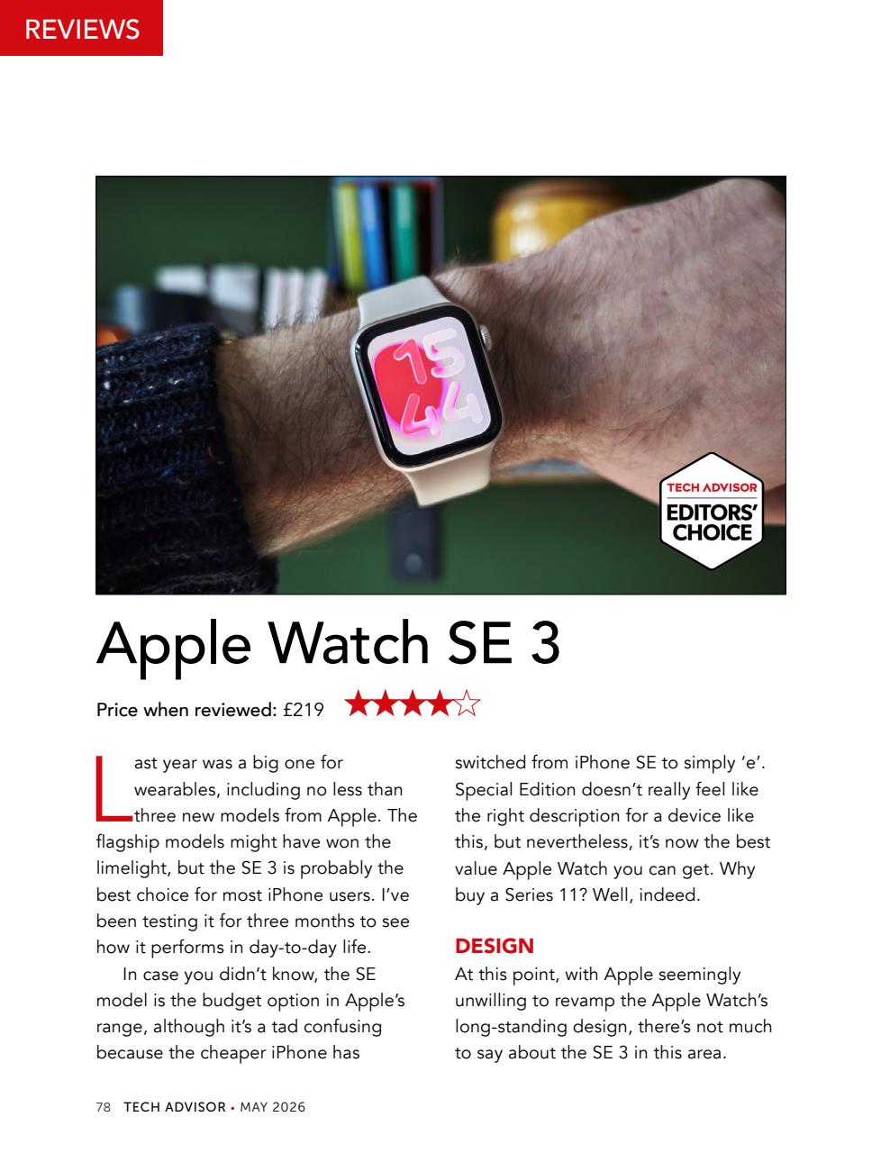 Tech Advisor Preview Pages