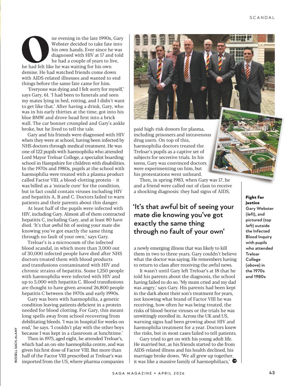 Saga Magazine Preview Pages