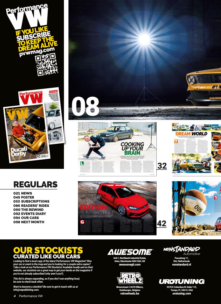 Performance VW Preview Pages