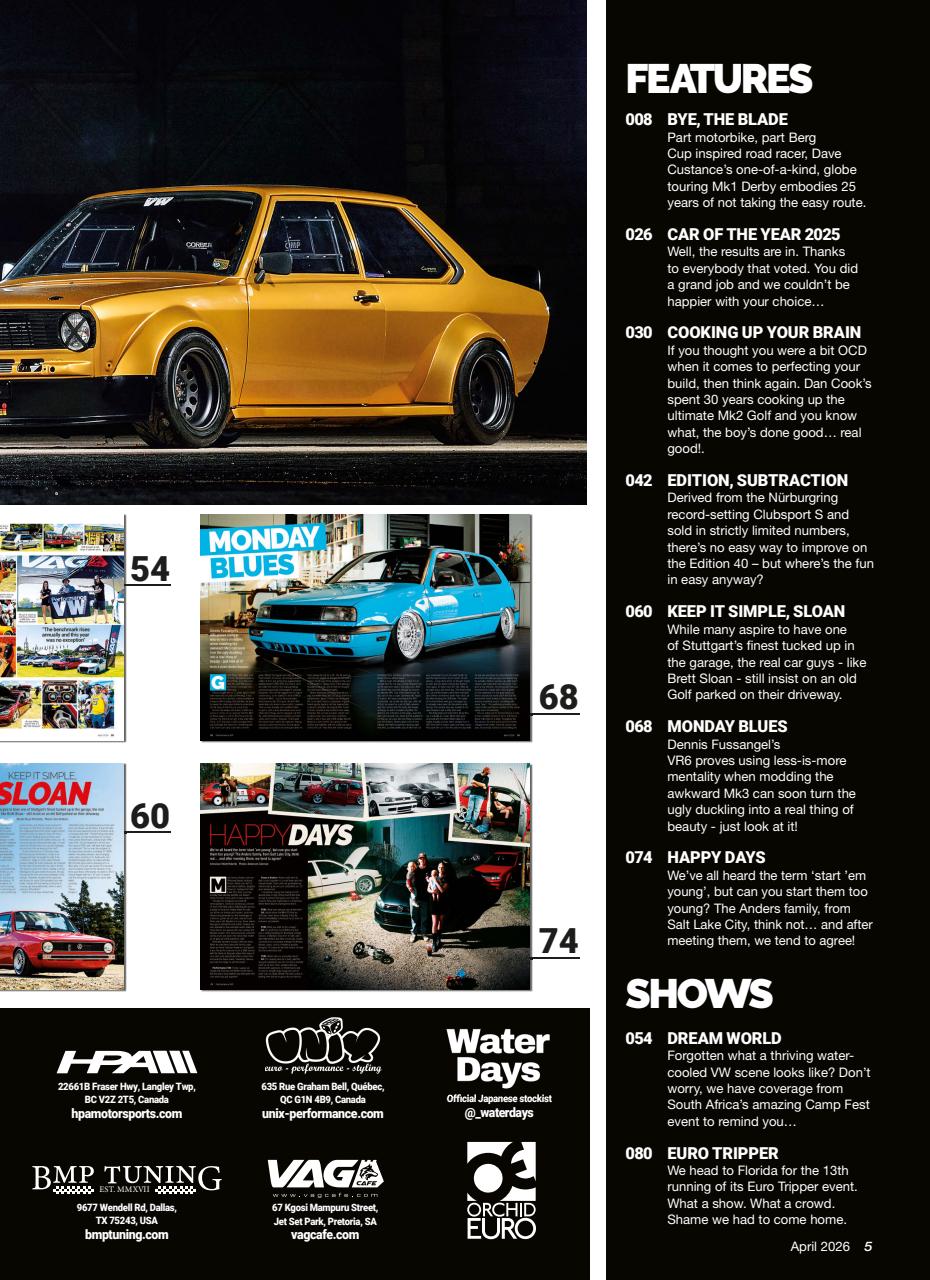 Performance VW Preview Pages
