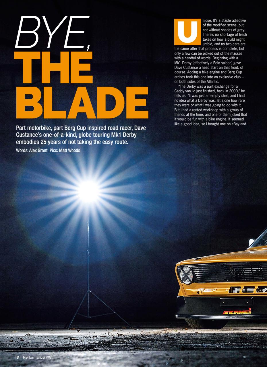 Performance VW Preview Pages