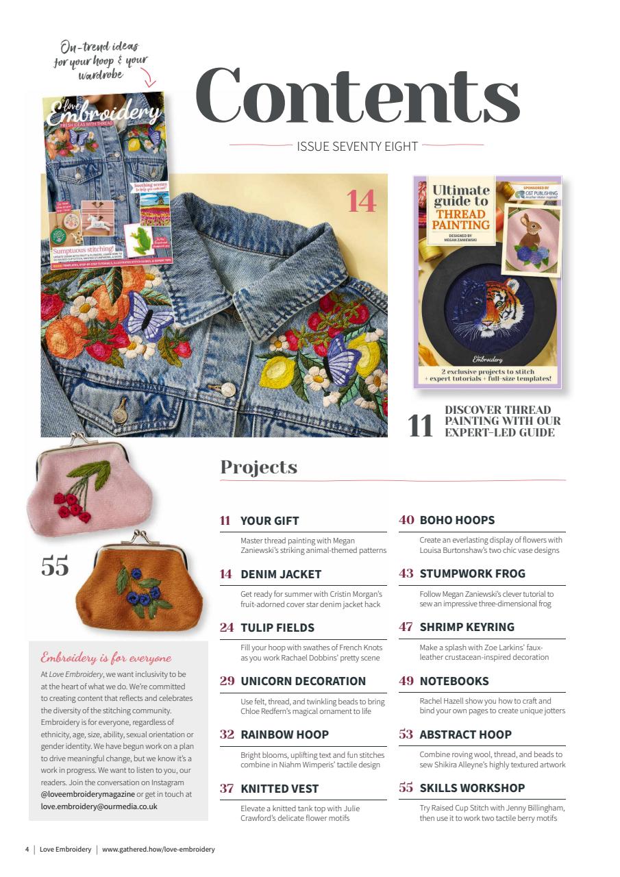 Love Embroidery Preview Pages