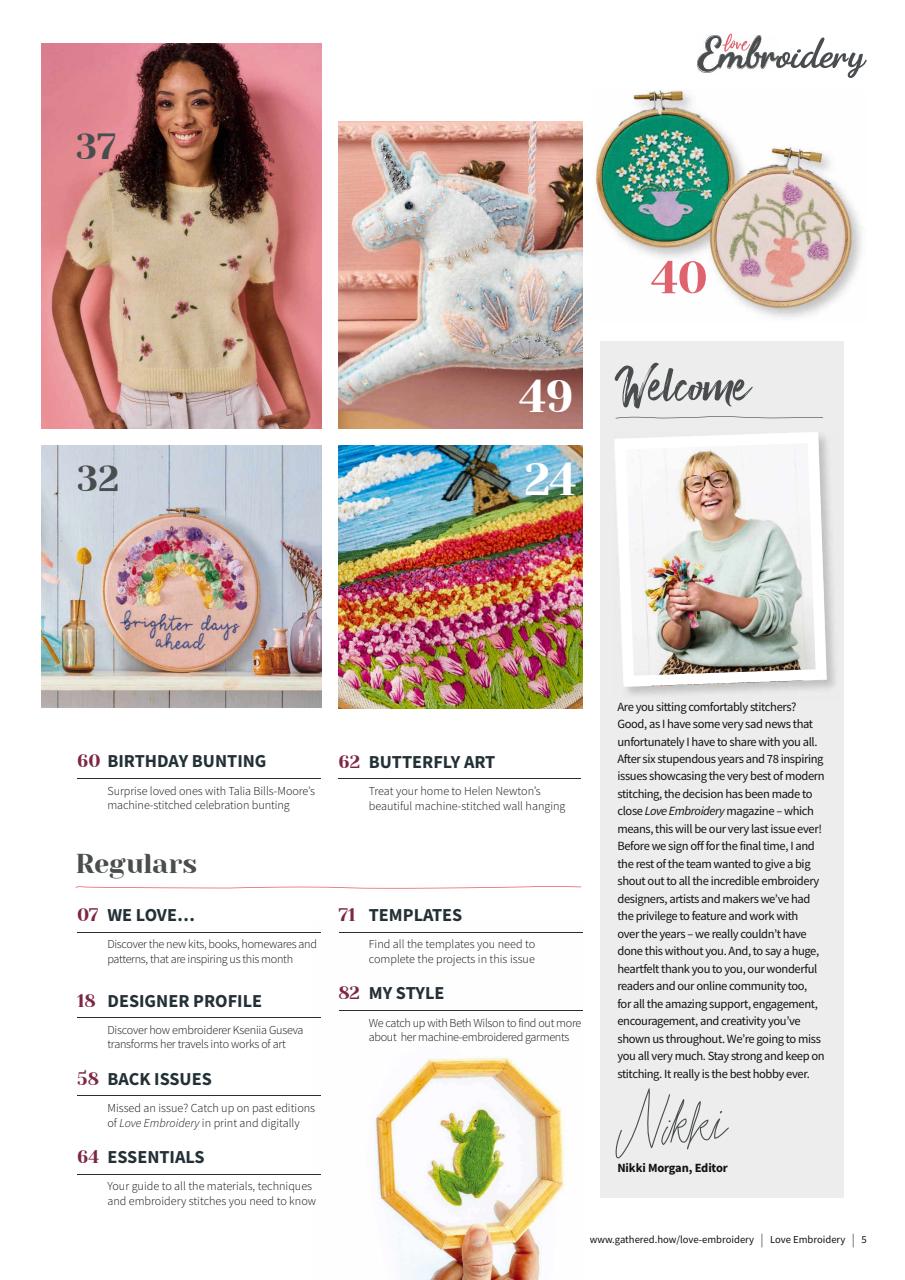 Love Embroidery Preview Pages