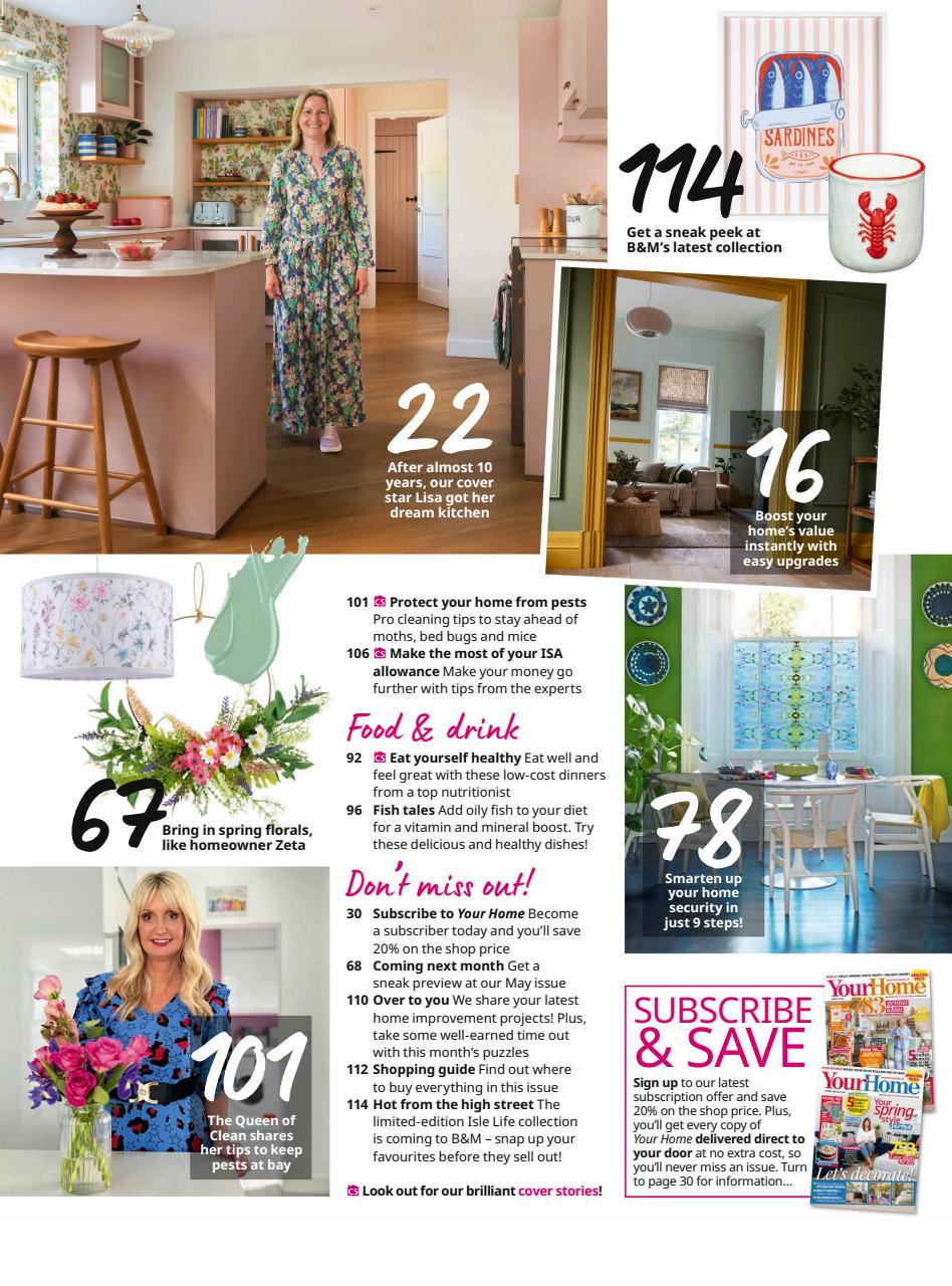 Your Home Magazine Preview Pages