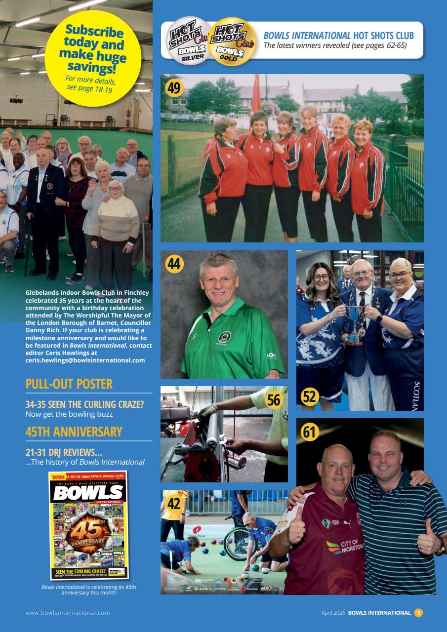 Bowls International Preview Pages
