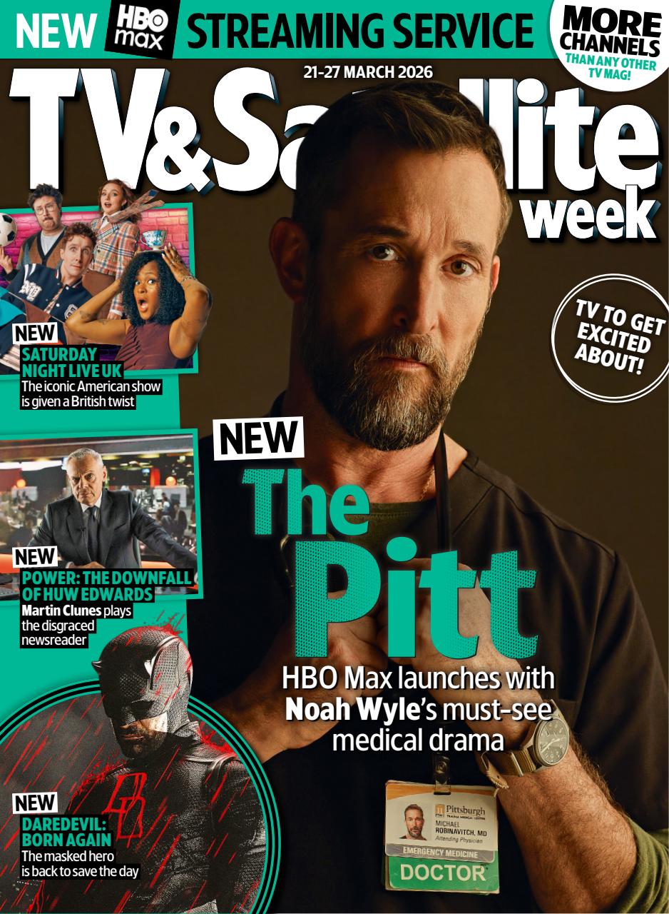 Tv Week Magazine TV & Satellite Week Magazine - 21 Mar 2026 Back Issue