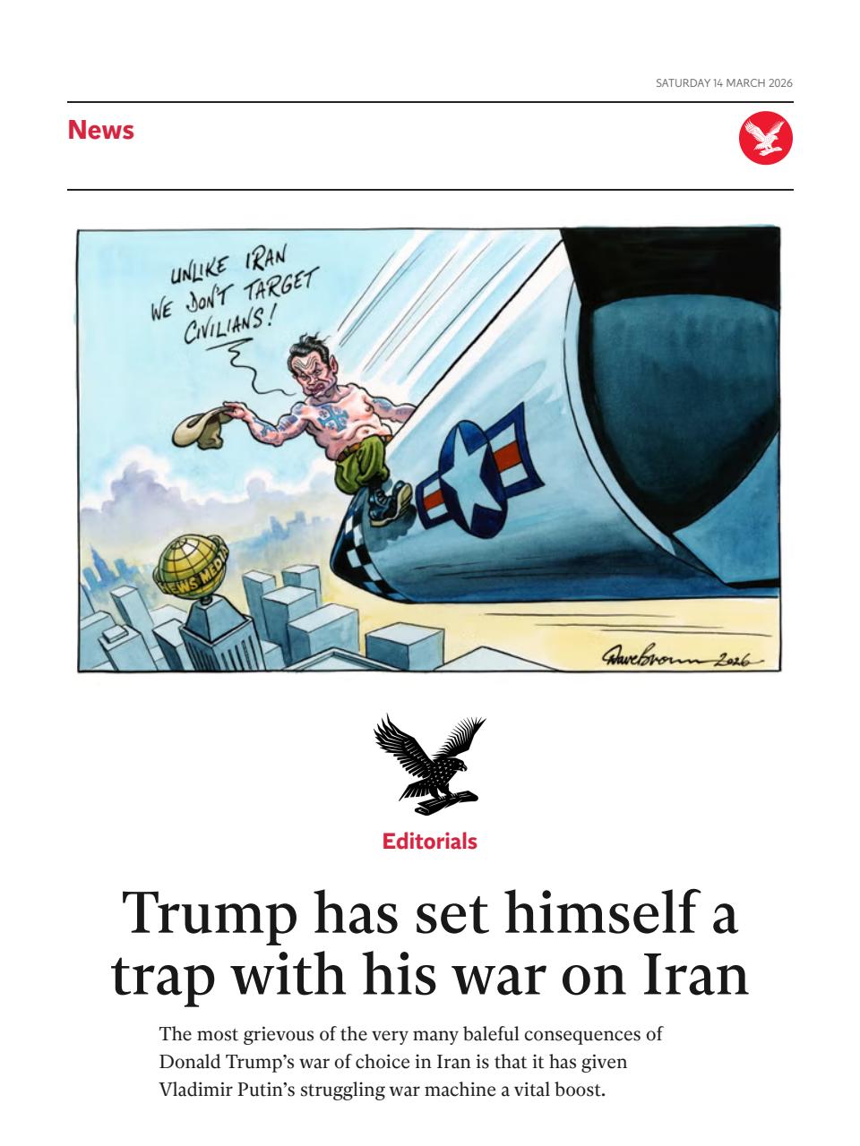 The Independent Daily Edition Newspaper Preview Pages