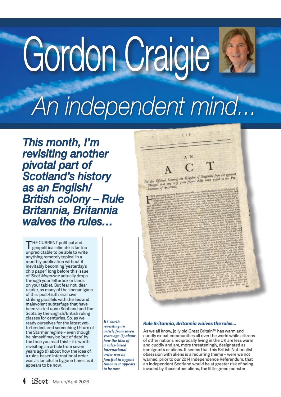 iScot Magazine Preview Pages