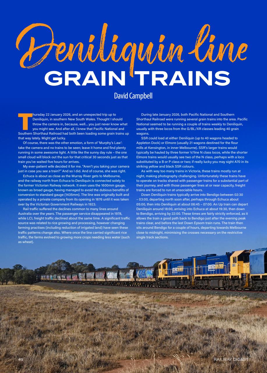 Railway Digest Preview Pages
