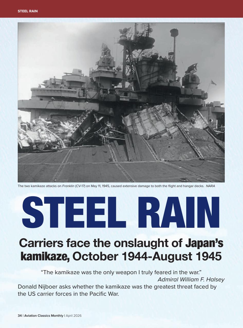 Aviation Classics Monthly Preview Pages