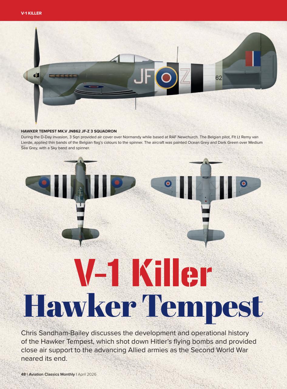 Aviation Classics Monthly Preview Pages