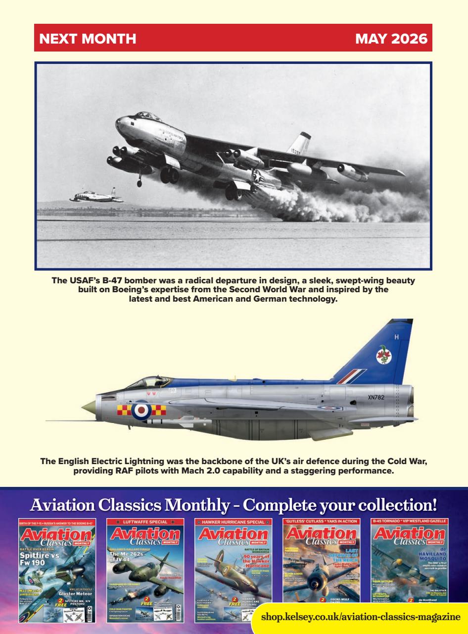 Aviation Classics Monthly Preview Pages