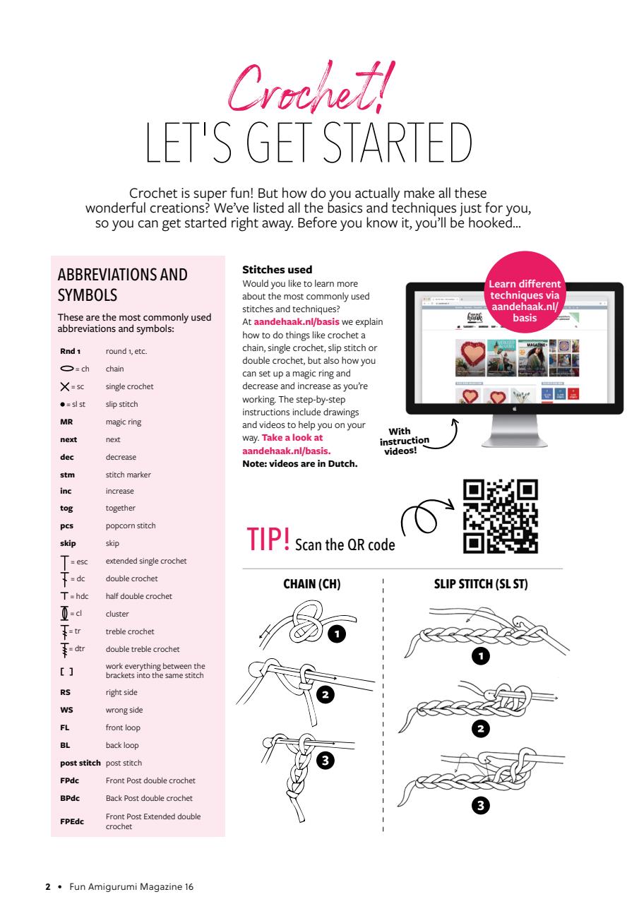 Fun Amigurumi Magazine Preview Pages