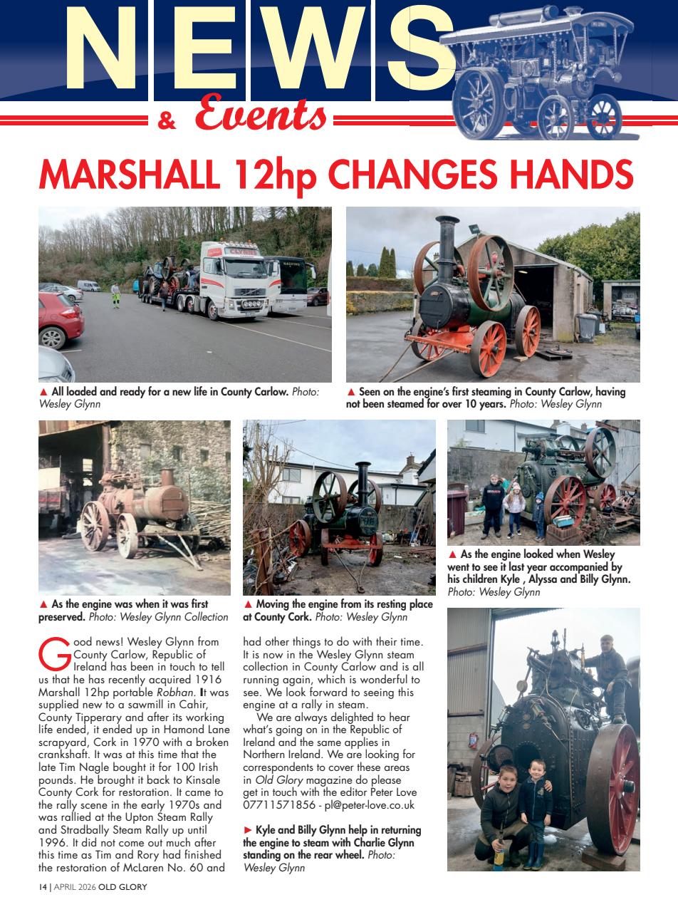 Old Glory Magazine Preview Pages