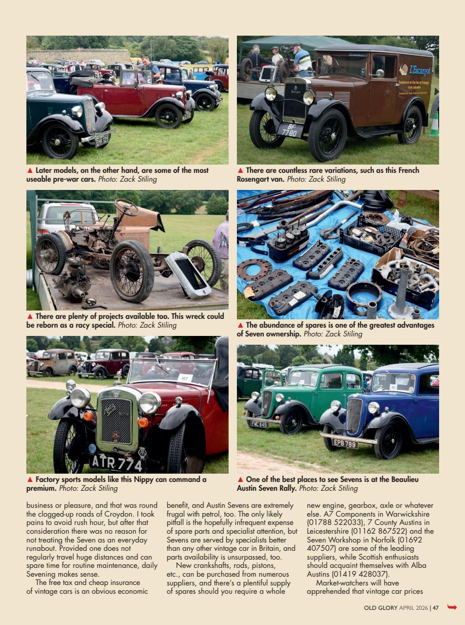 Old Glory Magazine Preview Pages