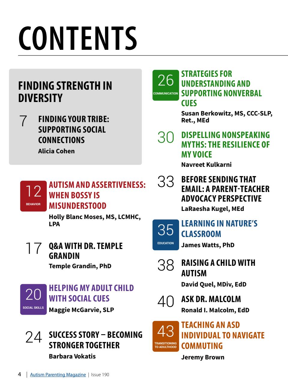 Autism Parenting Preview Pages