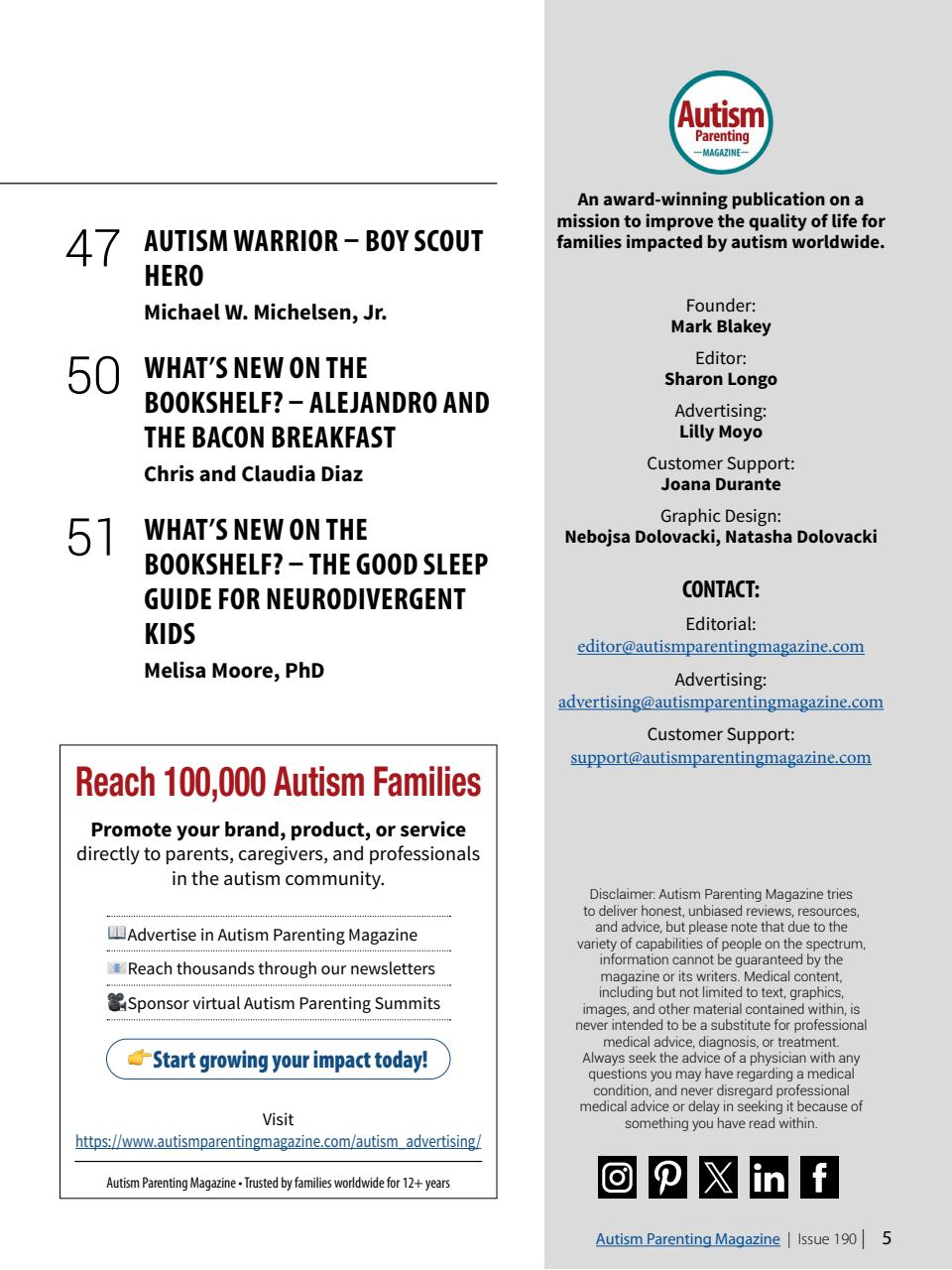 Autism Parenting Preview Pages