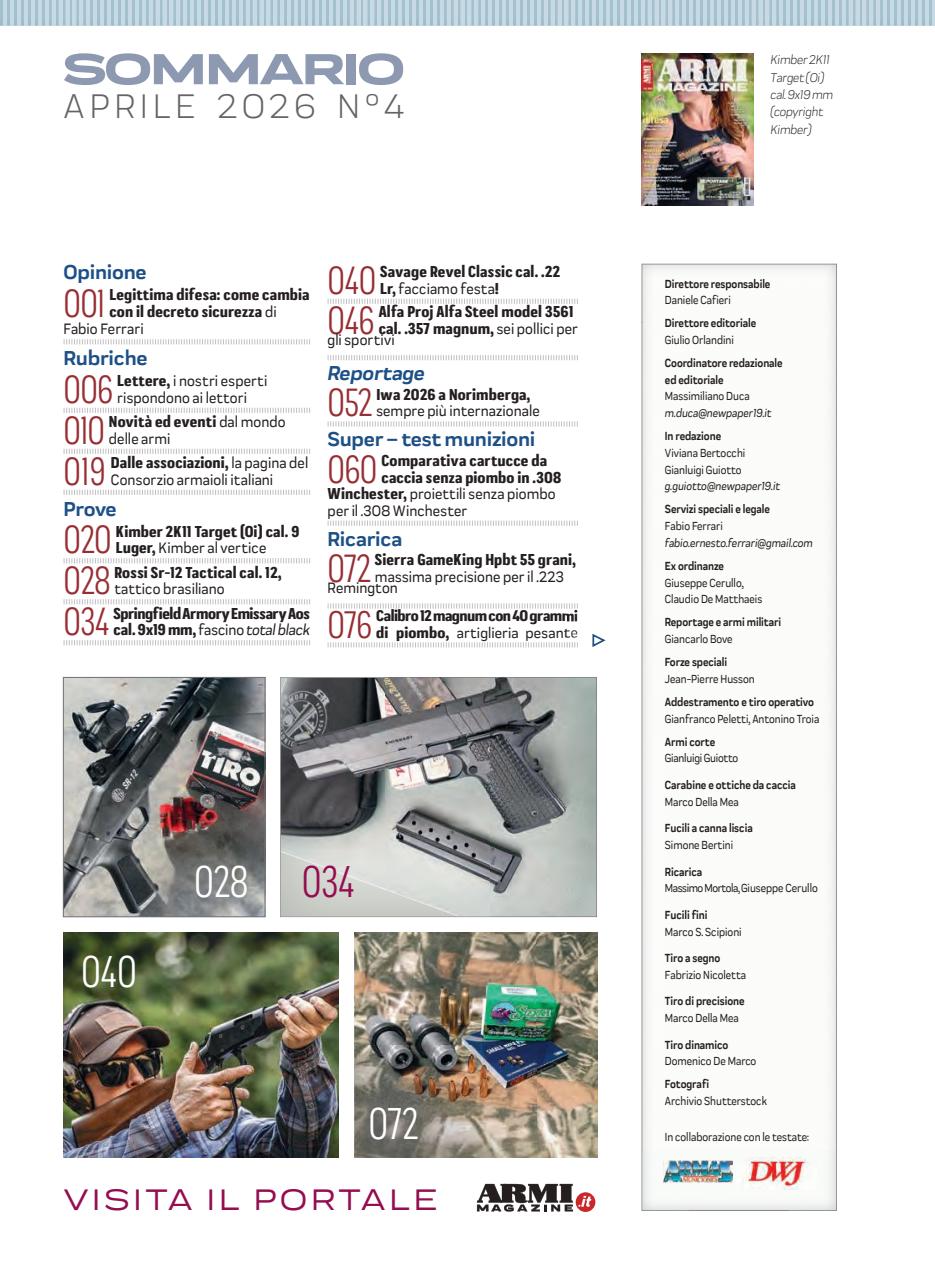 ARMI MAGAZINE Preview Pages