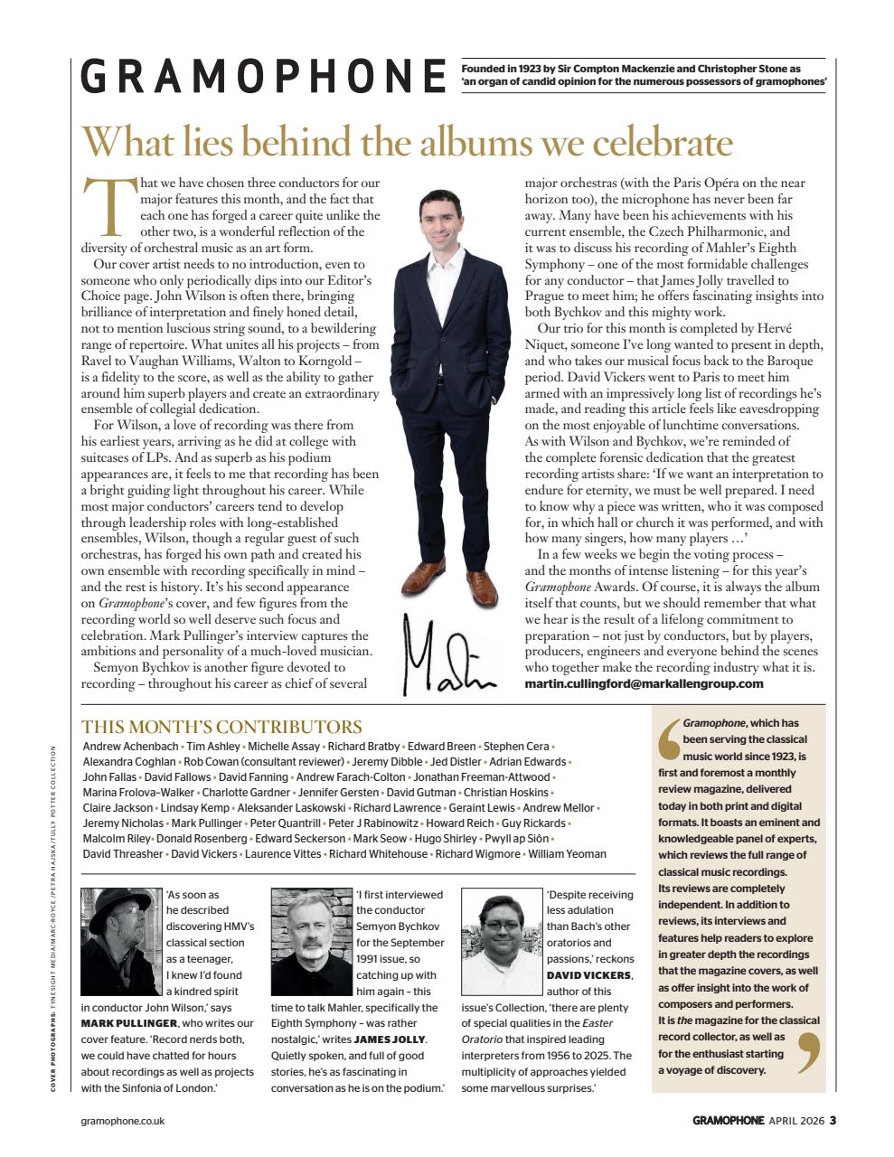 Gramophone Preview Pages