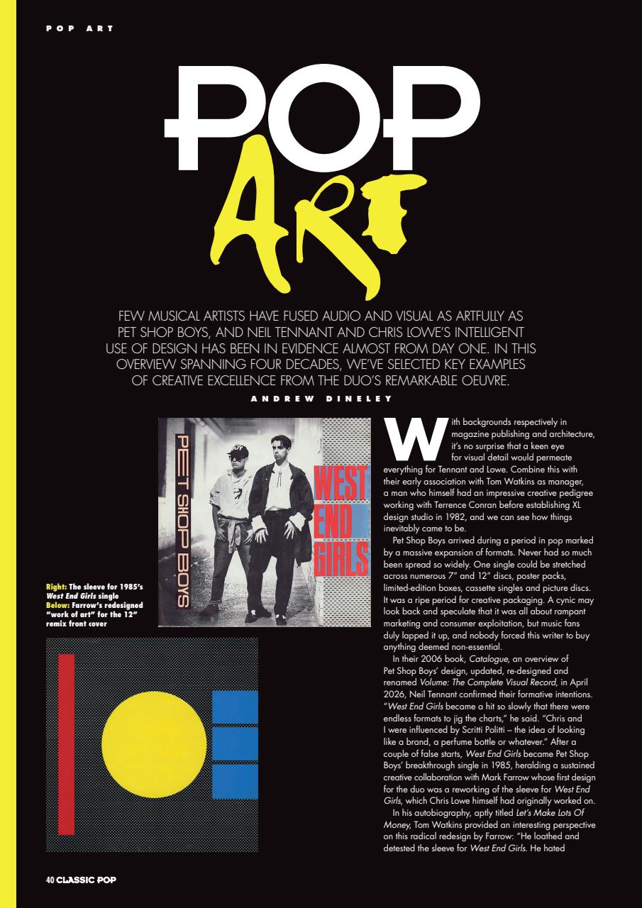 Classic Pop Presents Preview Pages