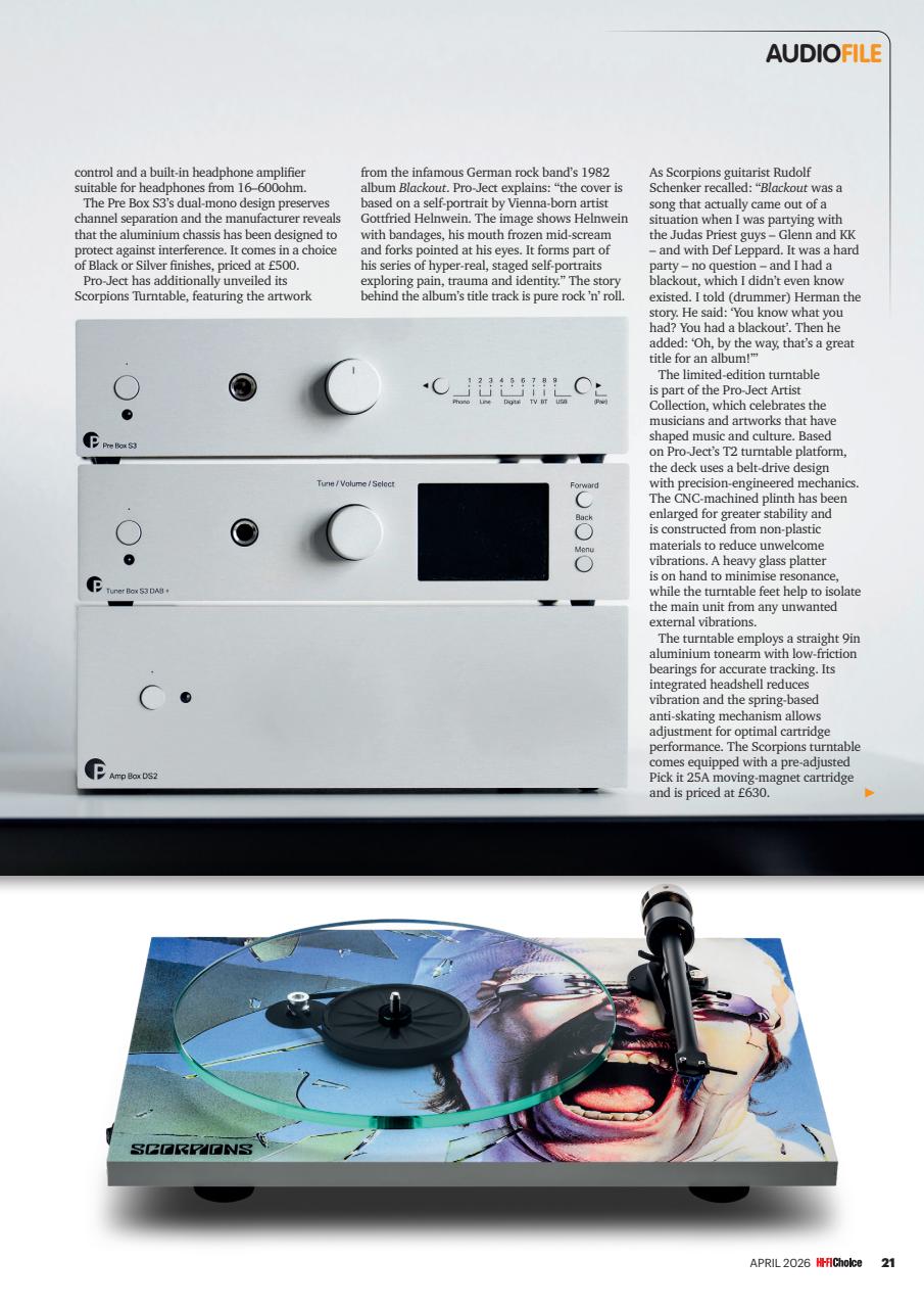 Hi-Fi Choice Preview Pages