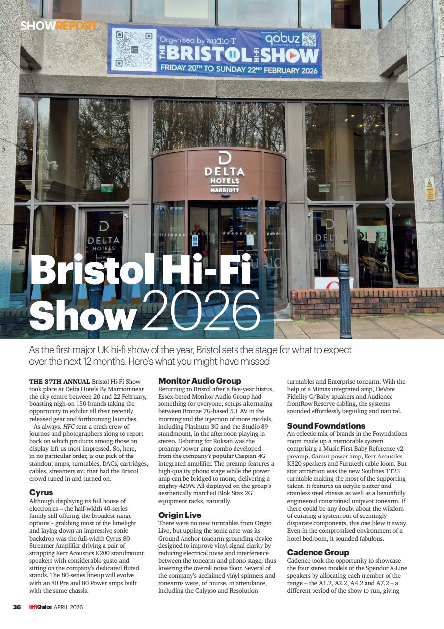 Hi-Fi Choice Preview Pages