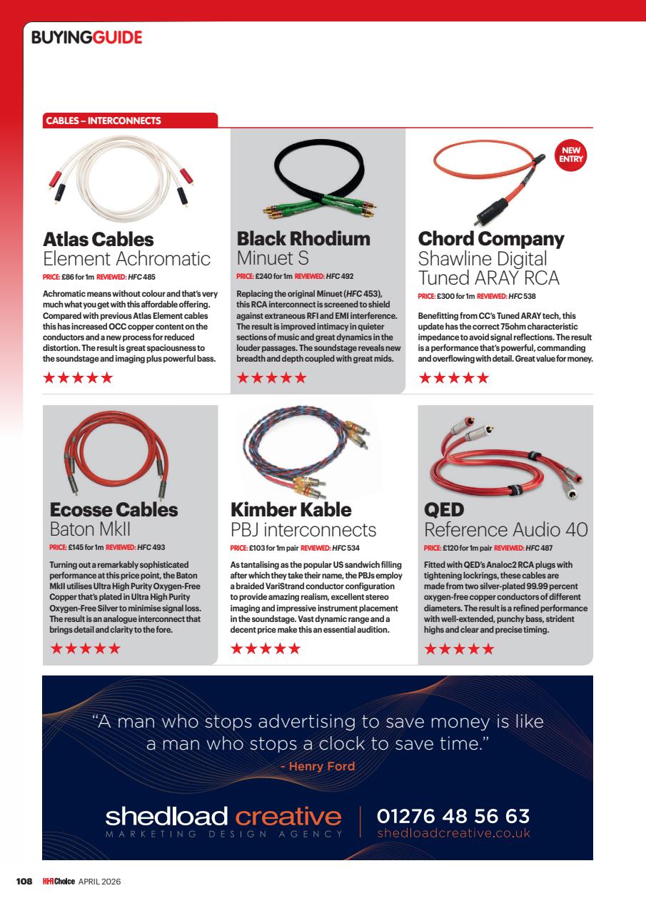 Hi-Fi Choice Preview Pages