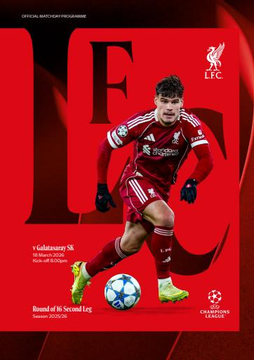 Liverpool FC Programmes issue 