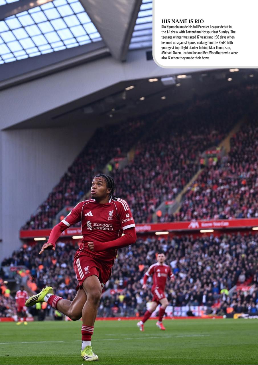 Liverpool FC Programmes Preview Pages