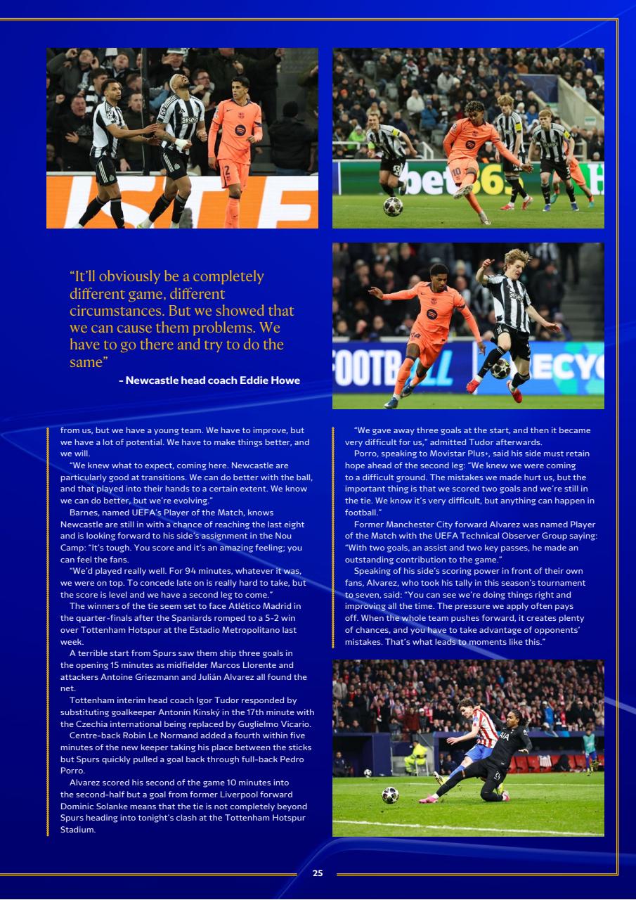 Liverpool FC Programmes Preview Pages