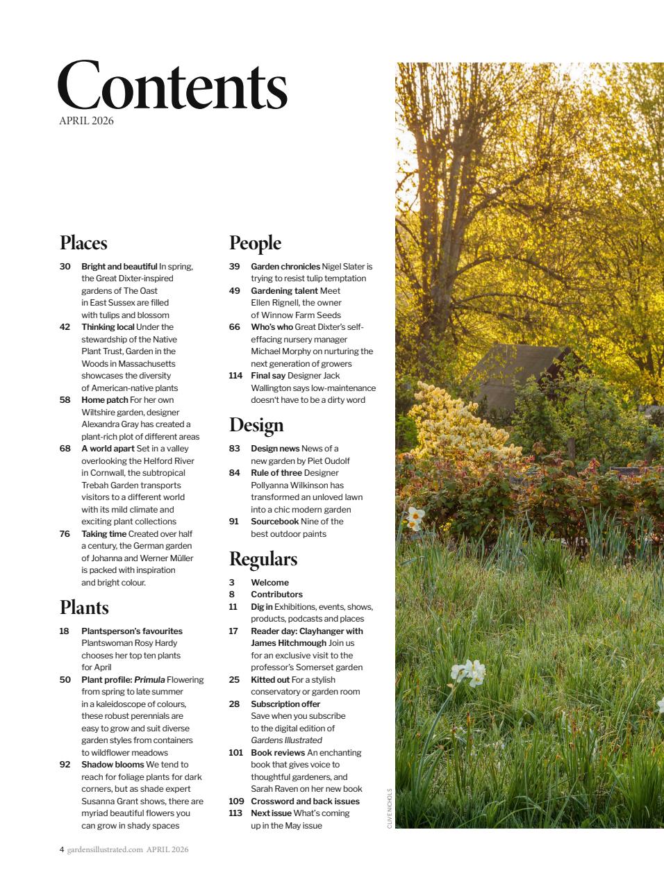 Gardens Illustrated Preview Pages