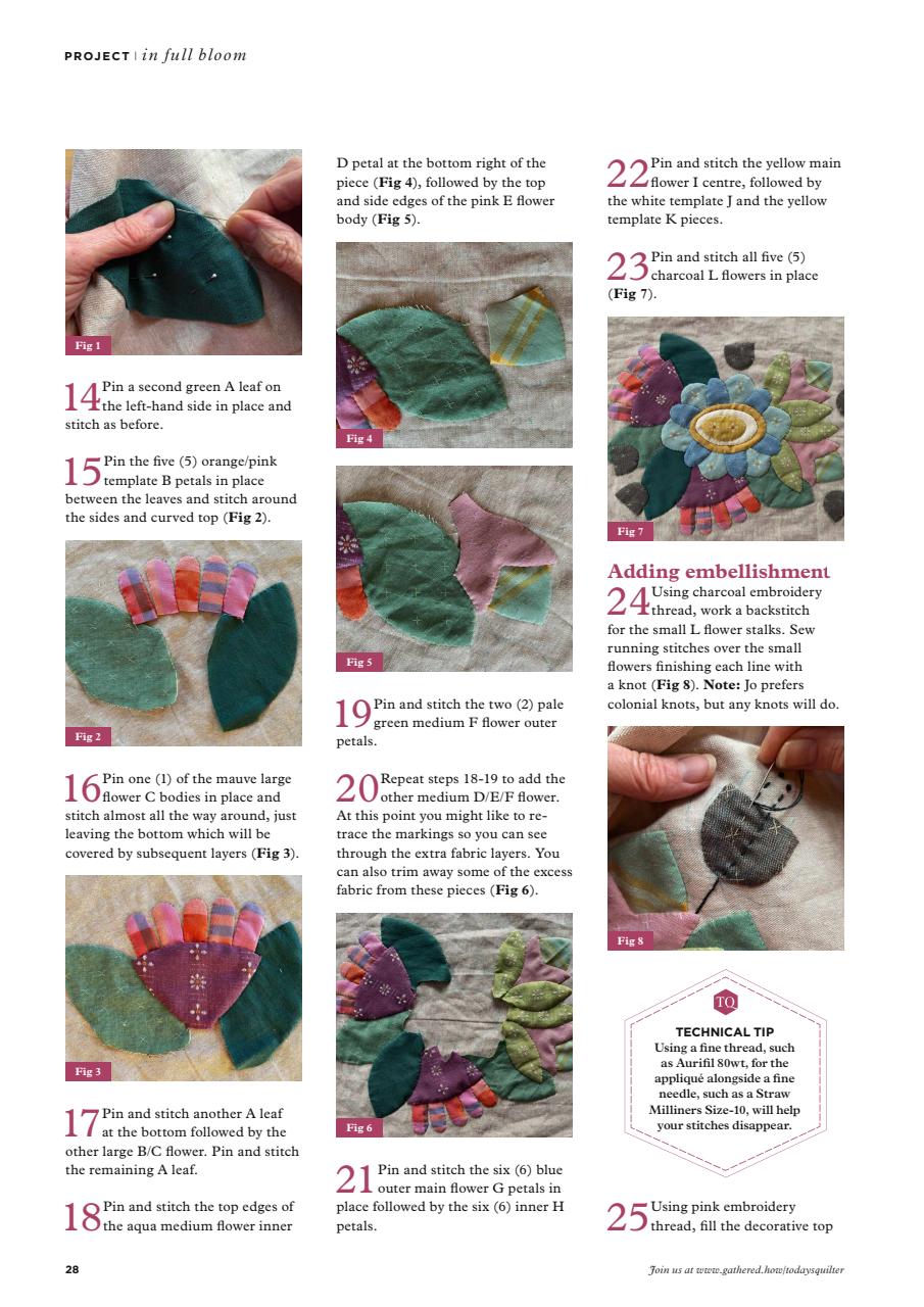 Today’s Quilter Preview Pages