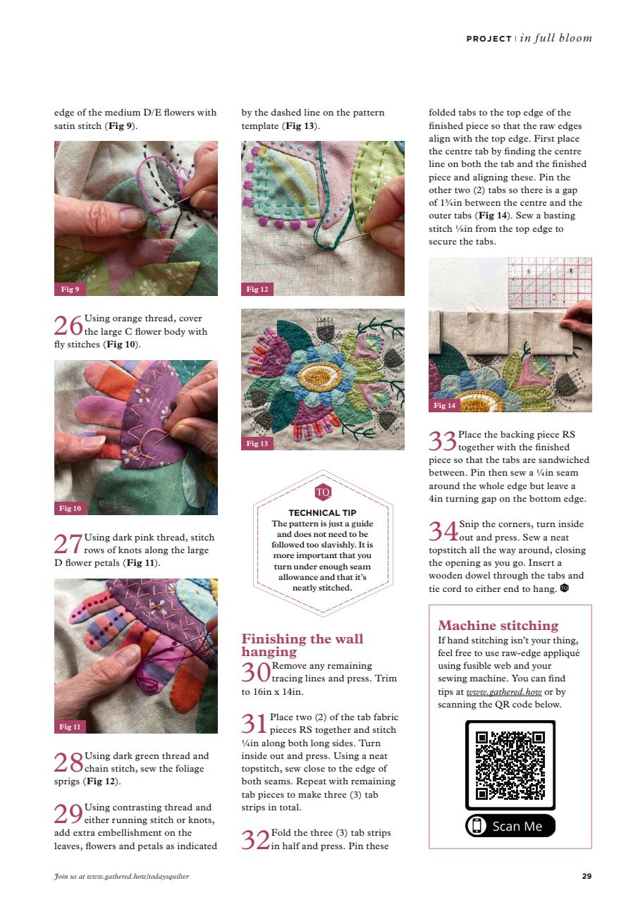 Today’s Quilter Preview Pages