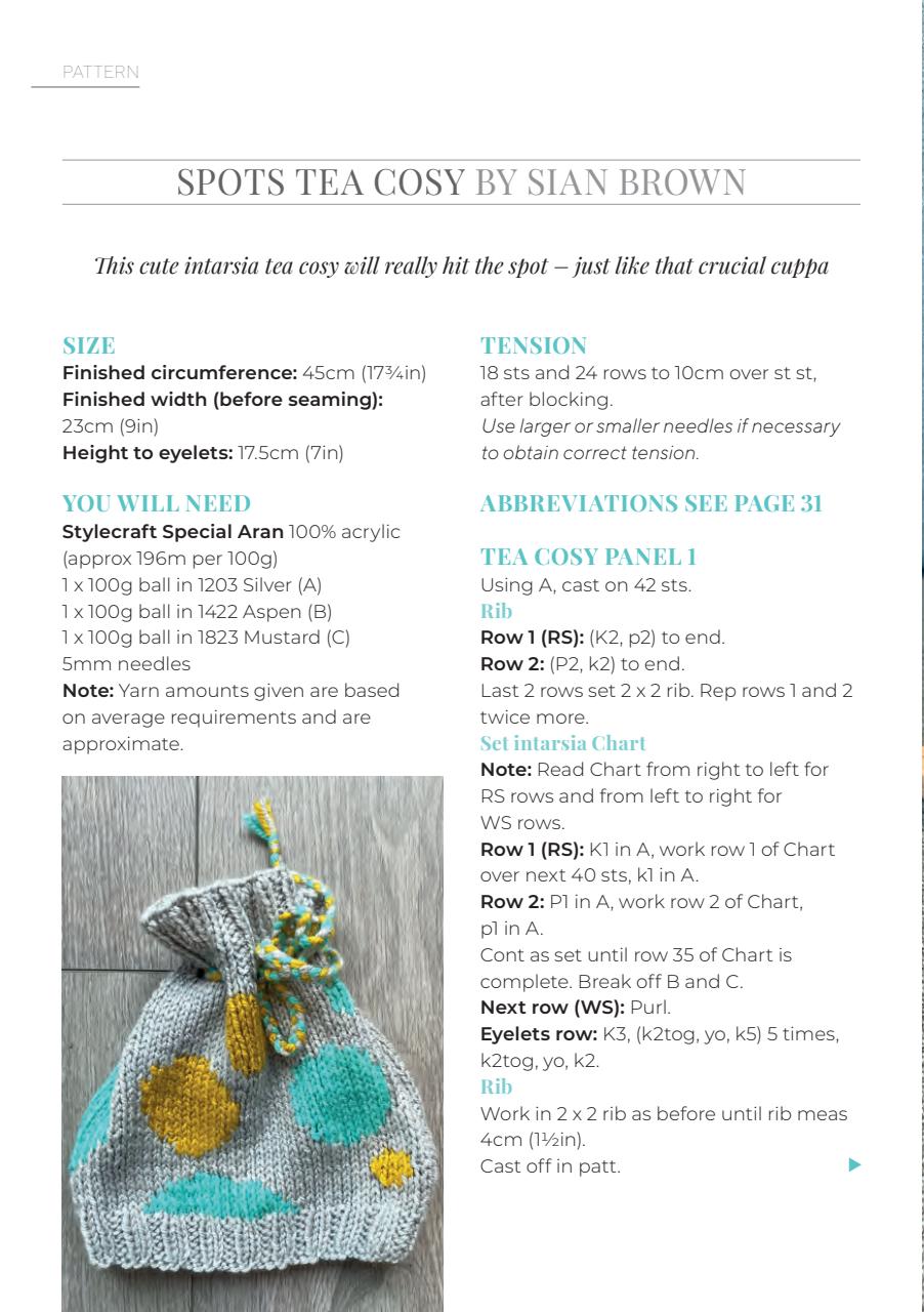 Knitting Preview Pages