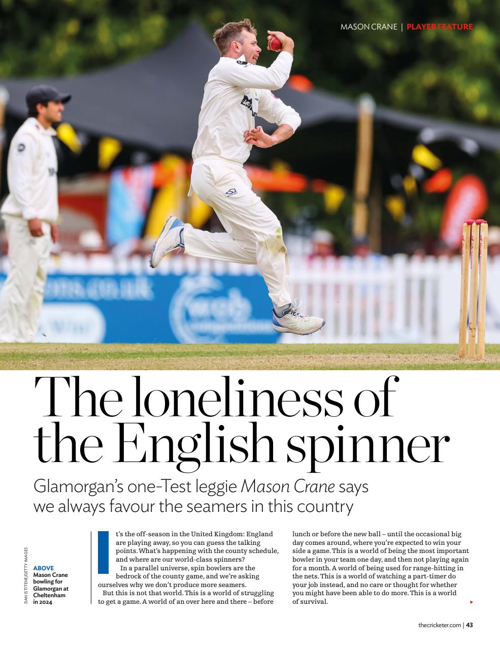 The Cricketer Magazine Preview Pages