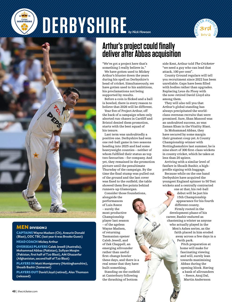 The Cricketer Magazine Preview Pages