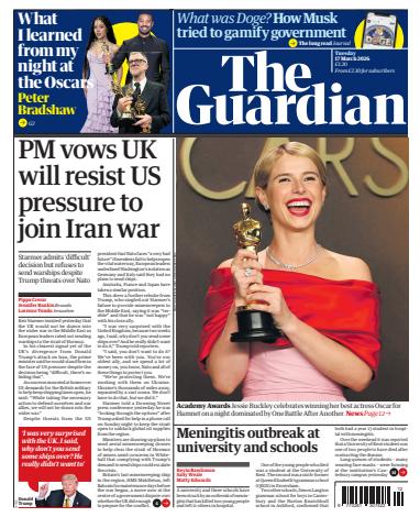 The Guardian Newspaper issue Tuesday, 17 March 2026