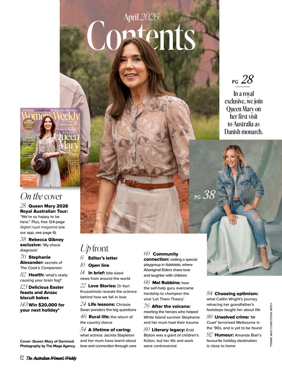 Australian Women's Weekly Preview Pages