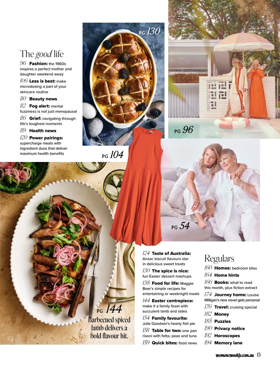 Australian Women's Weekly Preview Pages