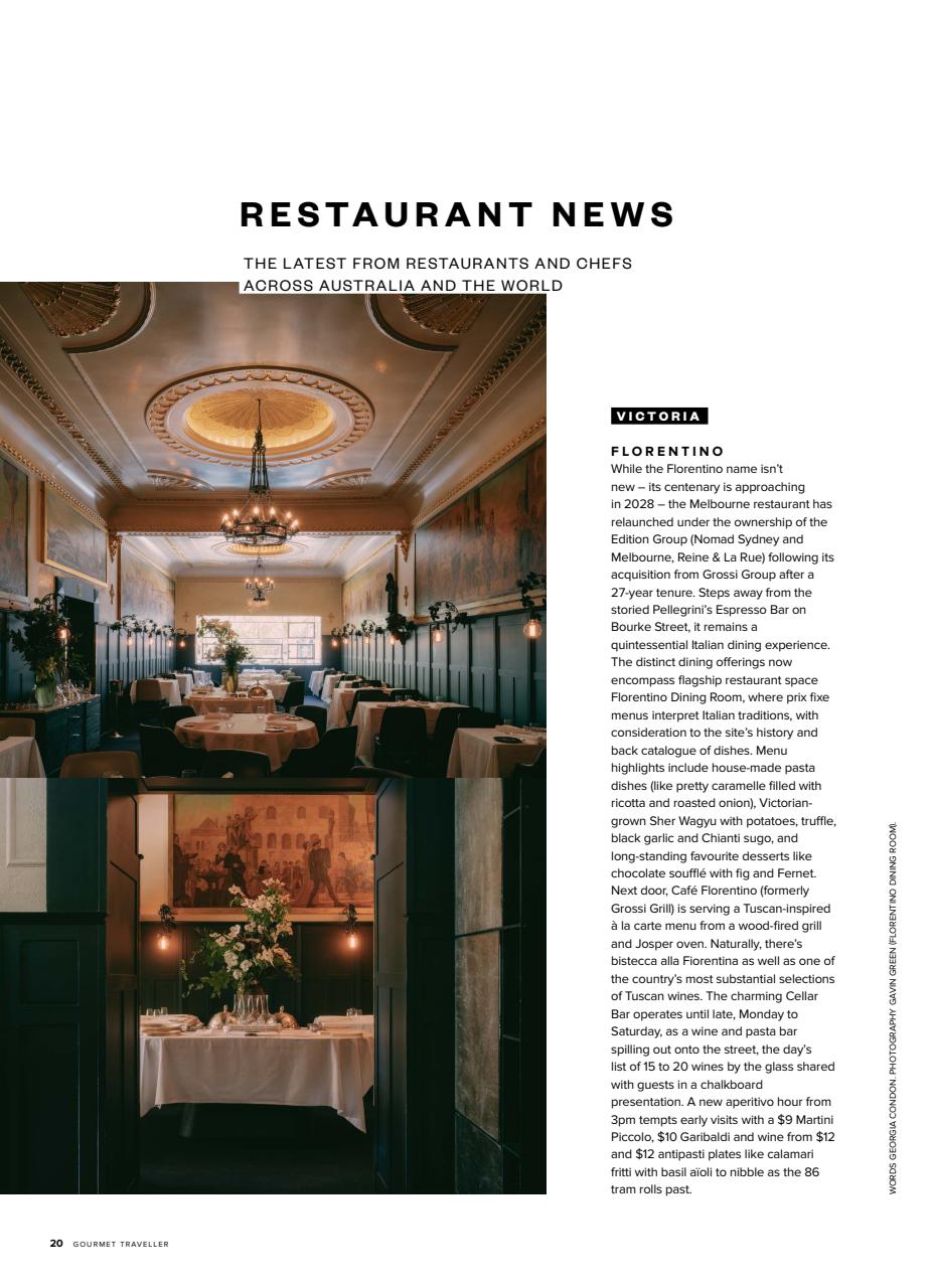 Australian Gourmet Traveller Preview Pages