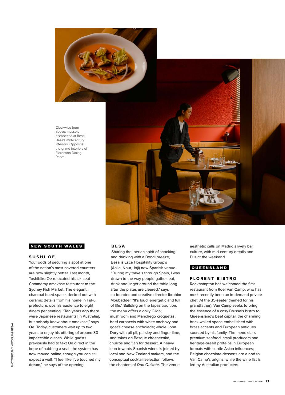Australian Gourmet Traveller Preview Pages