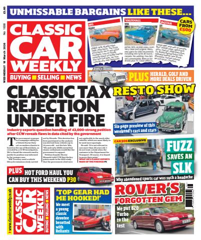 Classic Car Weekly issue 18 March 2026