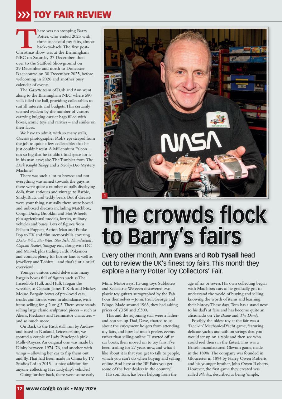 Collectors Gazette Preview Pages