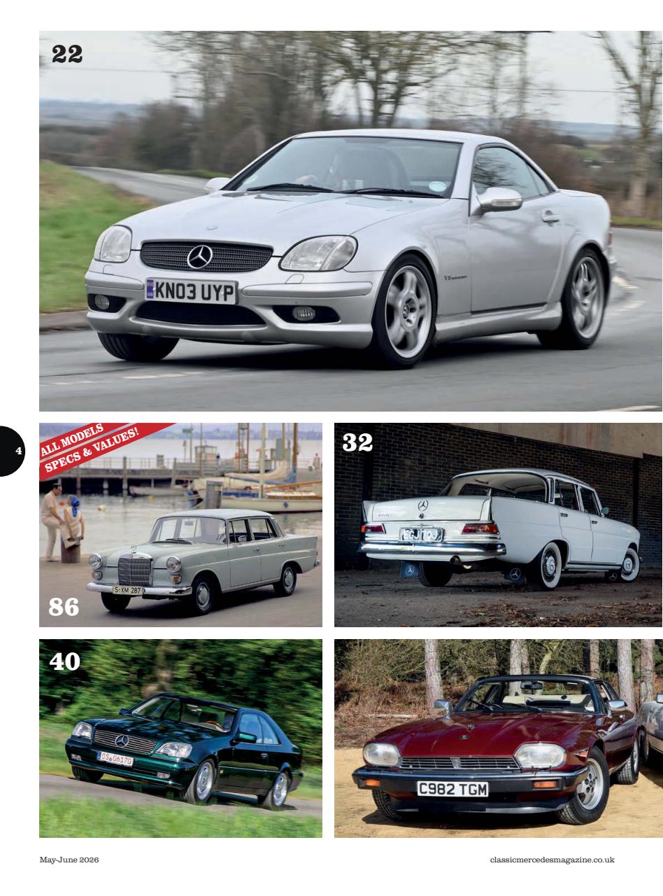 Classic Mercedes Preview Pages