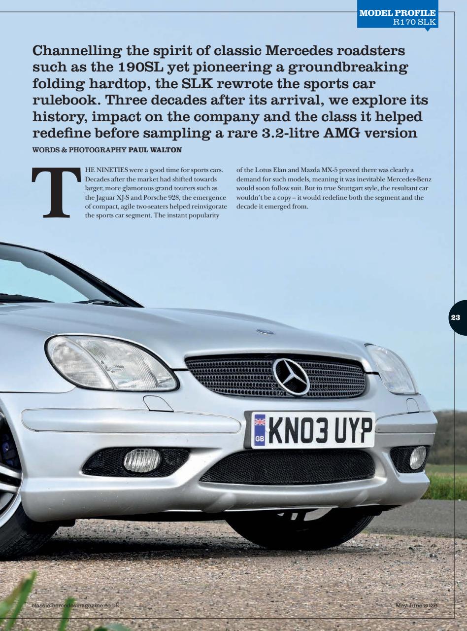 Classic Mercedes Preview Pages
