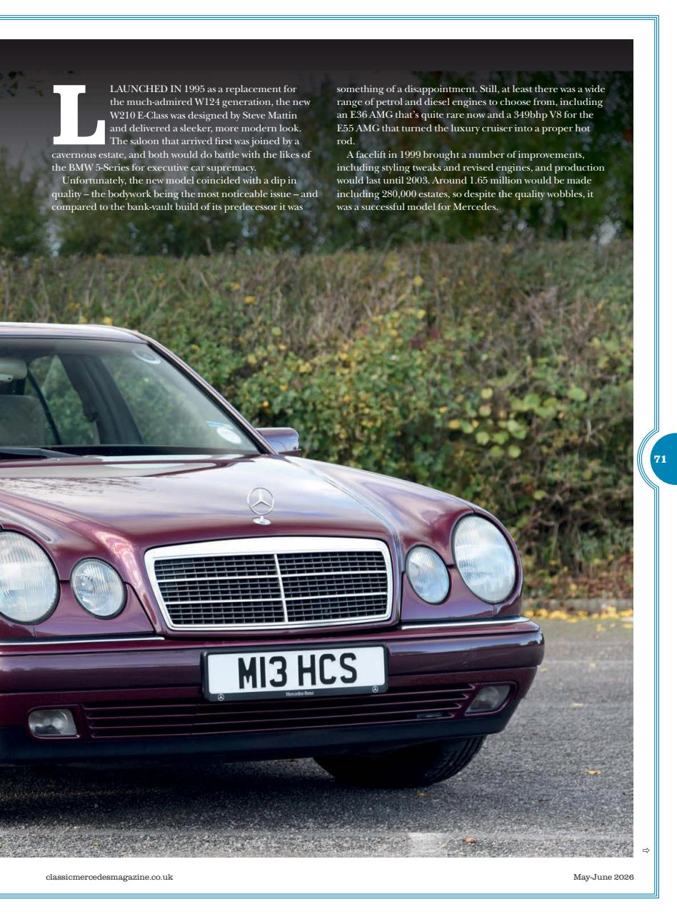 Classic Mercedes Preview Pages