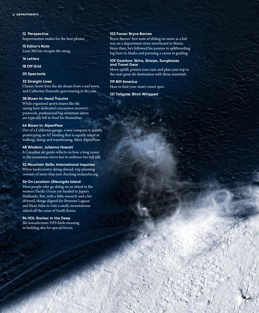 Backcountry Preview Pages